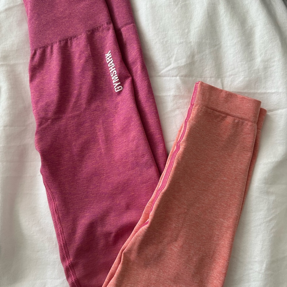 Gymshark Pink Gradient Leggings